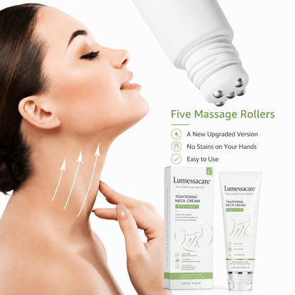 ✨Lumessacare™ Instant Neck Lift Cream  — 🧴 Infused with Retinol & Hyaluronic Acid | Firms the Neck, Reduces Wrinkles & Double Chin